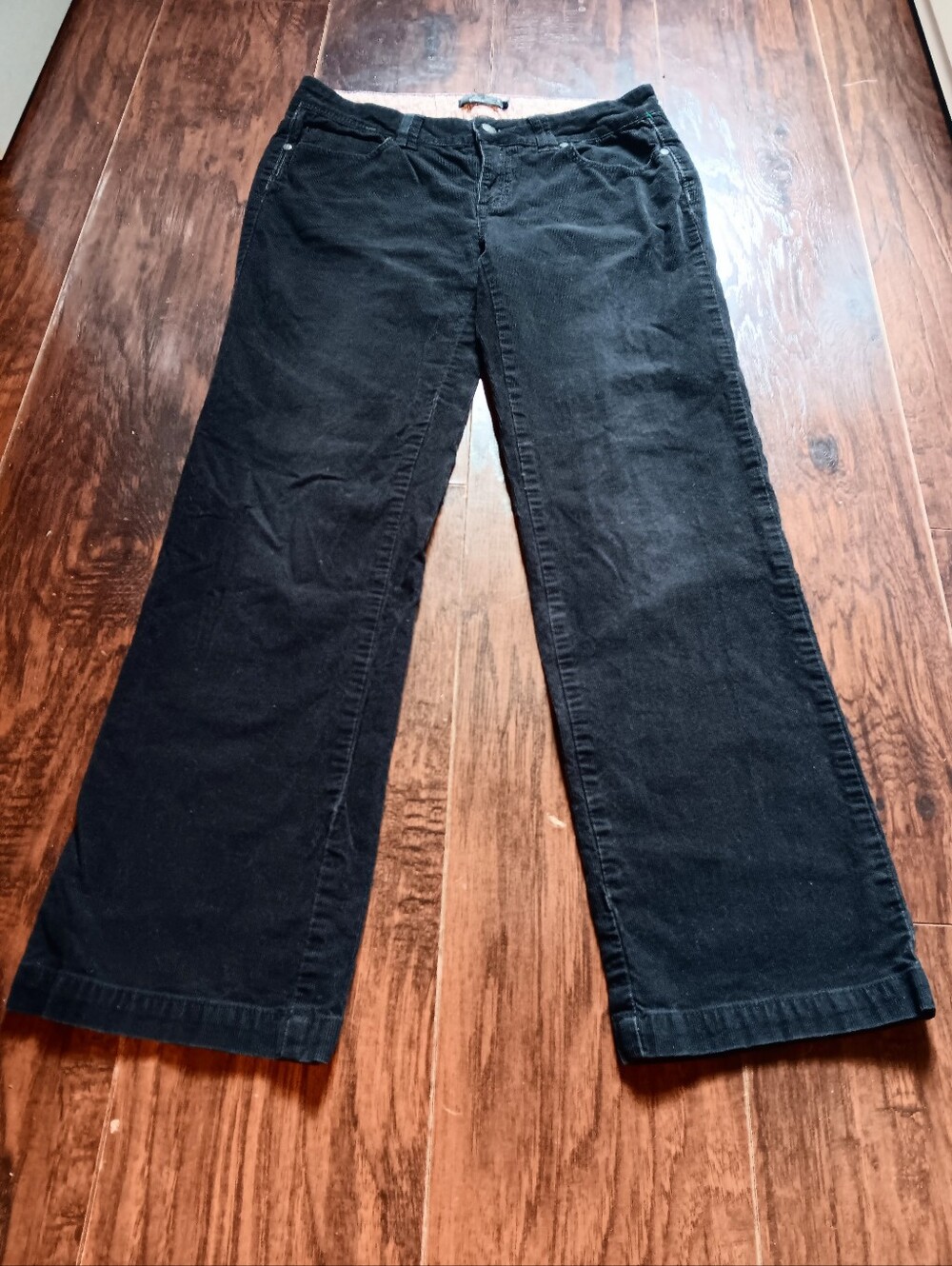 Prana Organic Cotton Corduroy Jeans Womens 8